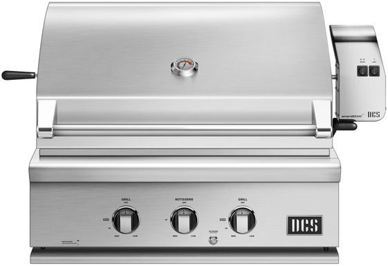 DCS Series 7 30" Brushed Stainless Steel Traditional Built In Natural Gas Grill