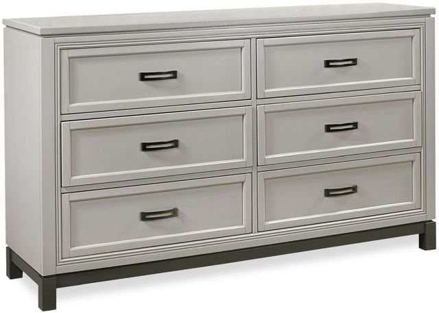 aspenhome® Hyde Park Gray Paint Dresser-0
