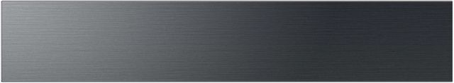Samsung Bespoke 36" Matte Black Steel French Door Refrigerator Middle Panel