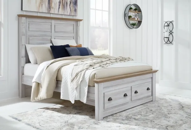 Signature Design by Ashley® Haven Bay Two-tone Full Storage Bed 4