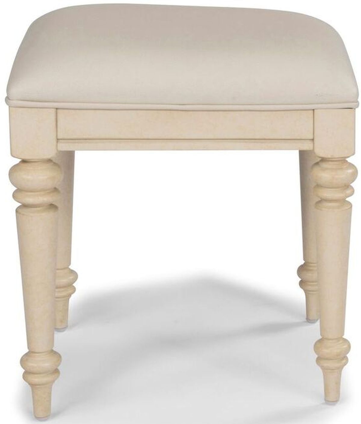 homestyles® Chambre Antiqued White Vanity Bench