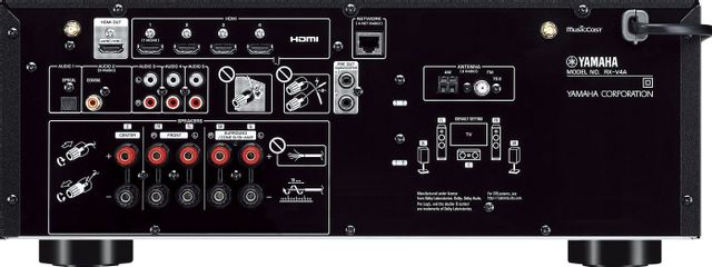 Yamaha RX-V4A Black 5.2 channel  AV Receiver  3