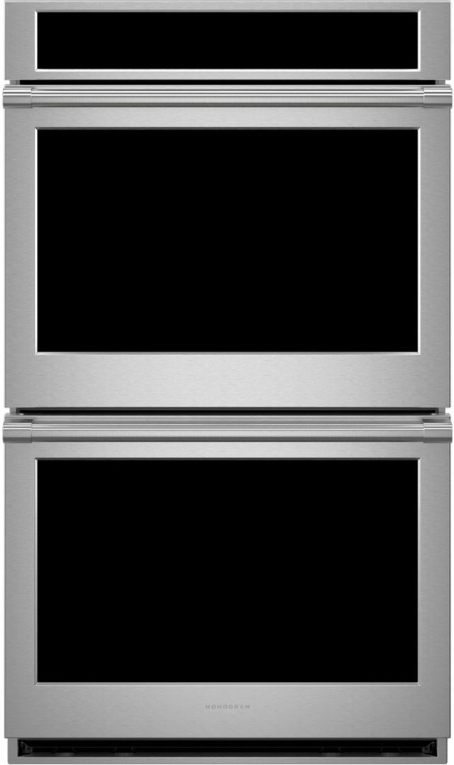 Monogram® Statement Collection 30" Stainless Steel Double Electric Wall Oven 1