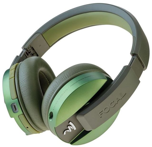 Focal® Listen Wireless Chic Olive Premium Wireless Headphones 2