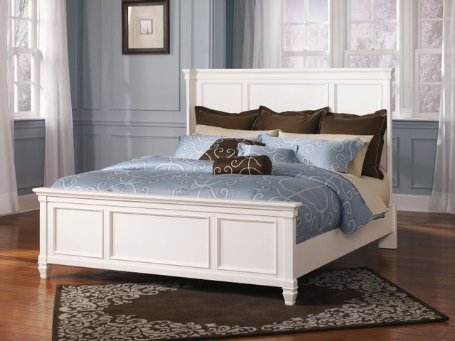 Millennium® By Ashley Prentice White King Bed