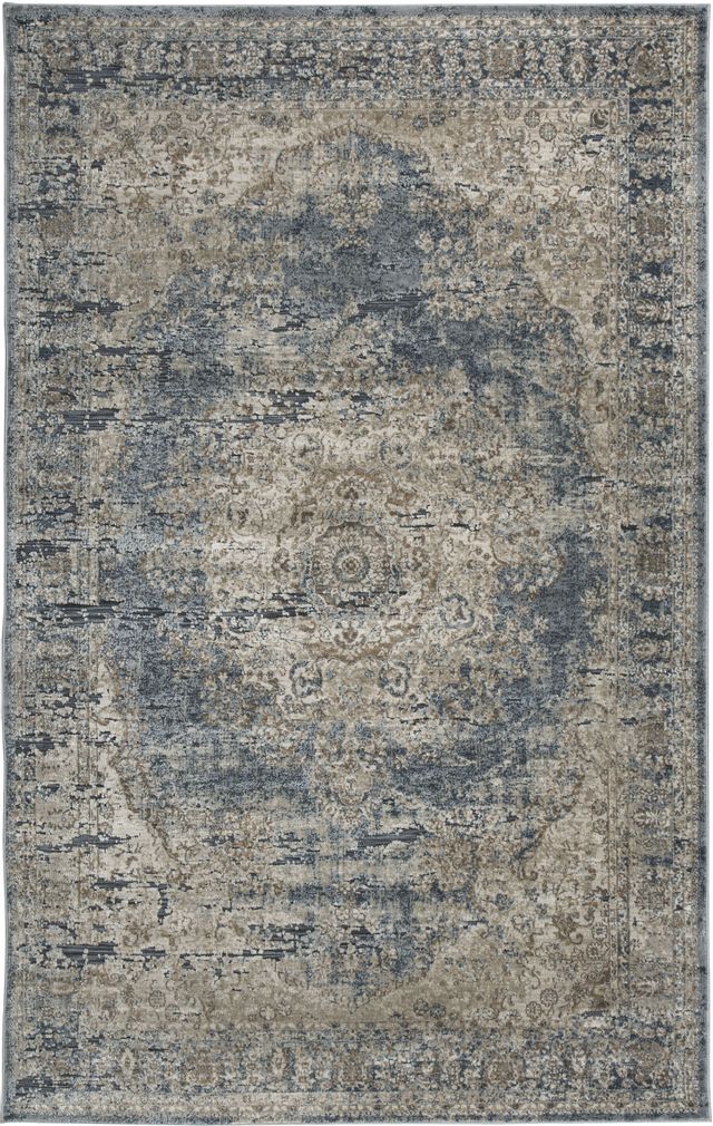 Signature Design by Ashley® South Blue/Tan 8'x10' Large Area Rug