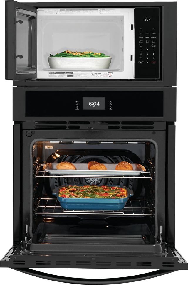 Frigidaire® 27" Black Oven/Micro Combo Electric Wall Oven  5