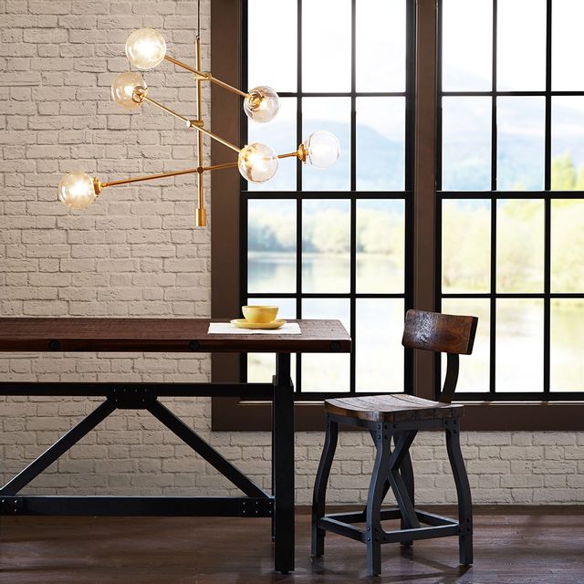 Olliix by INK+IVY Gold Cyrus Chandelier-3