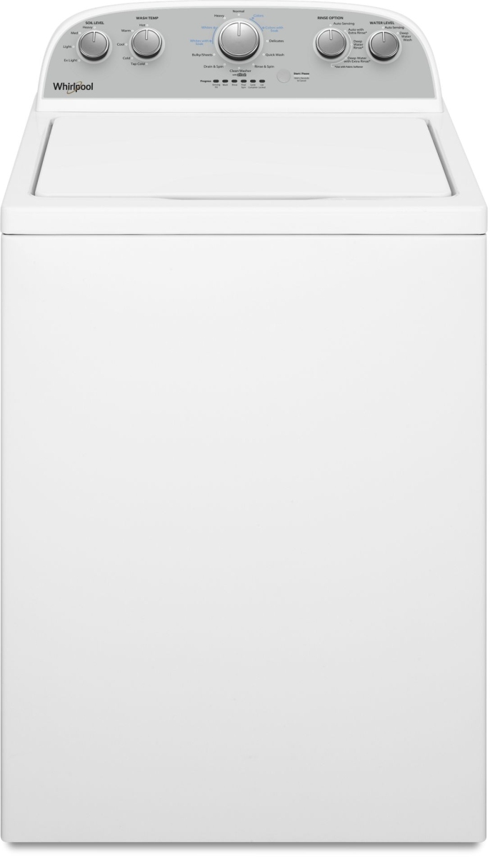 Whirlpool 3.9 Cu. Ft. White Top Load Washer Ware Appliance