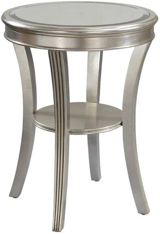 Coast To Coast Accents™ Kenney Silver Leaf Accent Table