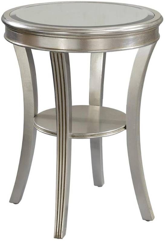 Coast2Coast Home™ Kenney Silver Leaf Accent Table-0