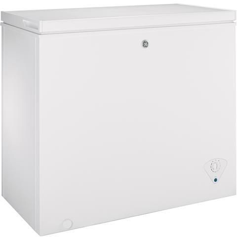 GE® 7.0 Cu. Ft. White Chest Freezer-1