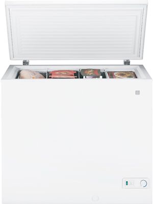 GE® 7.0 Cu. Ft. Chest Freezer-White