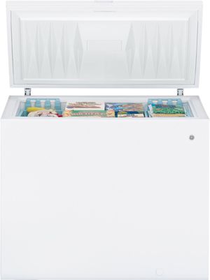GE® 8.8 Cu. Ft. Chest Freezer-White