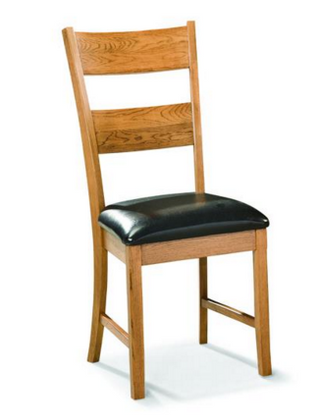 Intercon Family Dining Chestnut Ladder Back Side Chair