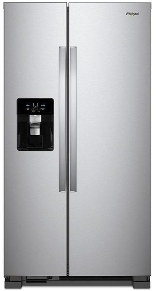 Whirlpool® 24.6 Cu. Ft. Fingerprint Resistant Stainless Steel Side-by-Side Refrigerator