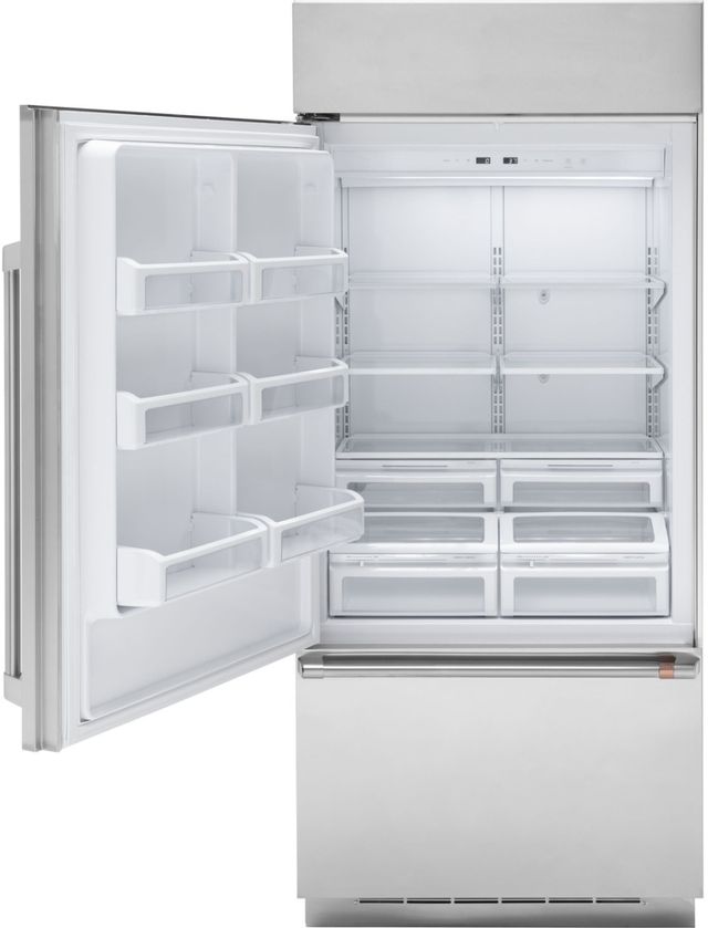 Café™ 21.3 Cu. Ft. Stainless Steel Built-In Bottom Freezer Refrigerator-3