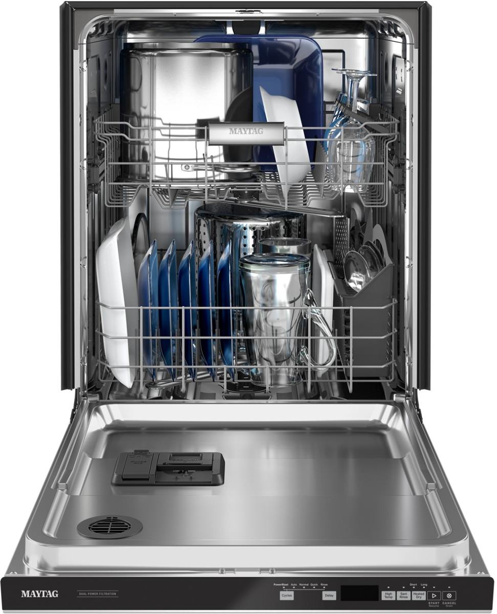 Maytag® 24" Fingerprint Resistant Stainless Steel Top Control ...