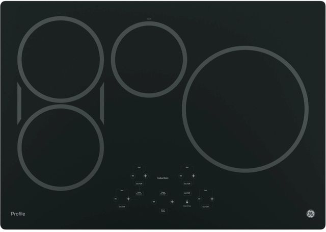 GE Profile™ Series 30" Black Built-in Touch Control Induction Cooktop-0