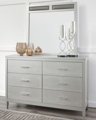 Signature Design by Ashley® Olivet Silver Bedroom Mirror-2