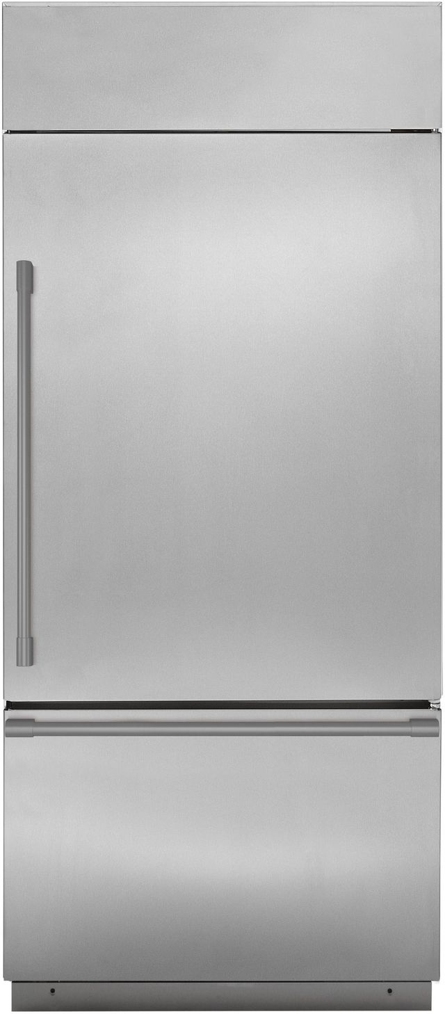 Monogram® 21.3 Cu. Ft. Stainless Steel Built In Bottom Freezer Refrigerator 5