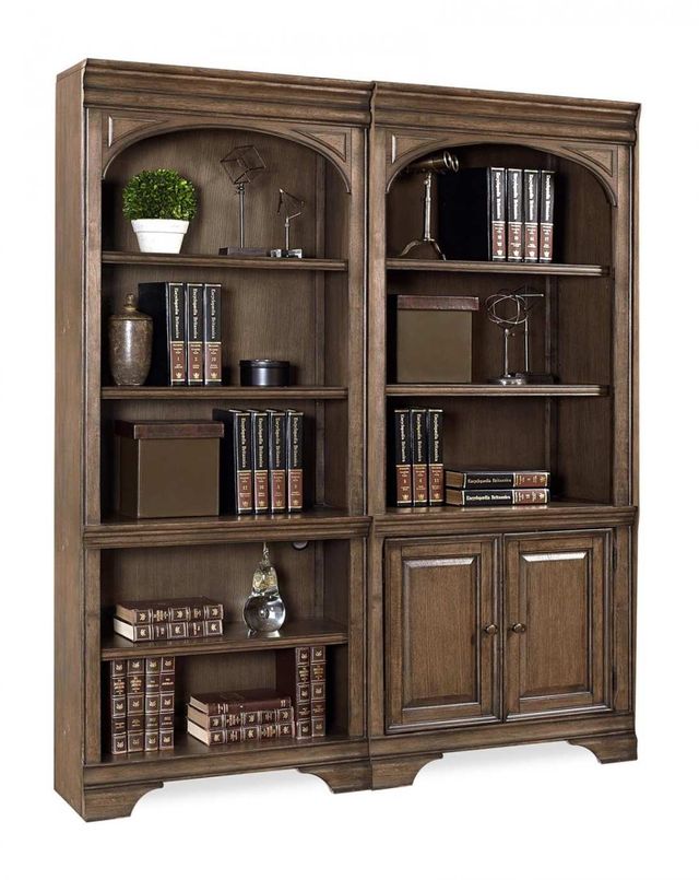 Aspenhome® Arcadia 84" Door Bookcase-0