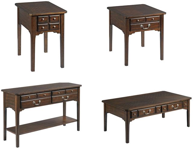 England Furniture Arcadia Rectangular Drawer End Table-1