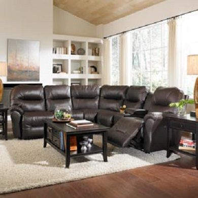 Best Home Furnishings® Bodie Leather Power Reclining Sectional 2