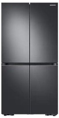 Samsung 22.9 Cu.Ft Fingerprint Resistant Black Stainless Steel French Door Refrigerator 0