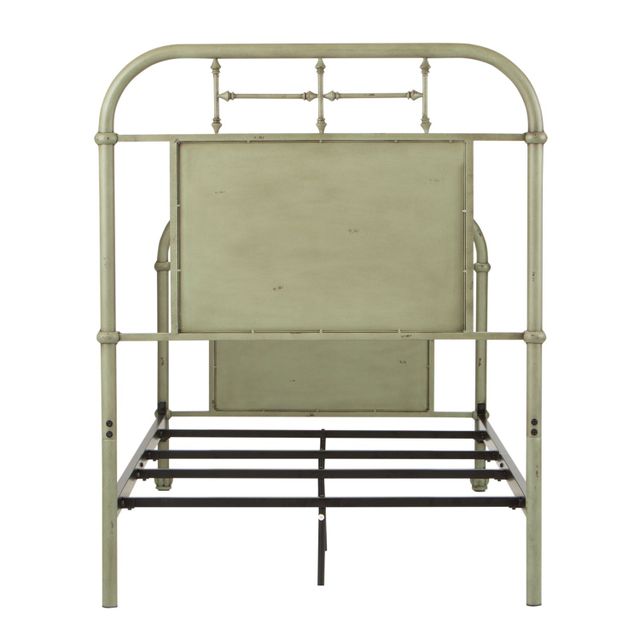 Liberty Vintage Green Youth Bedroom Twin Metal Bed 3
