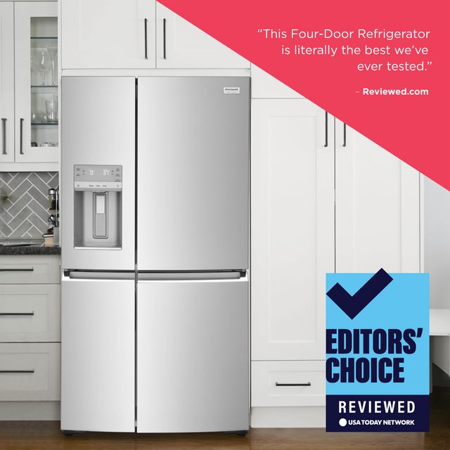 Frigidaire Gallery® 21.5 Cu. Ft. Smudge-Proof® Stainless Steel Counter Depth French DoorRefrigerator-1