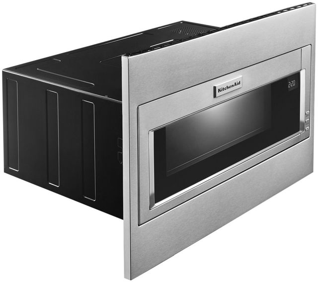 KitchenAid® 1.1 Cu. Ft. Stainless Steel Built In Microwave 11