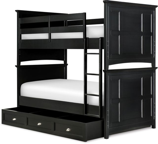 Magnussen® Home Bennett Youth Twin Over Twin Bunk Bed 4