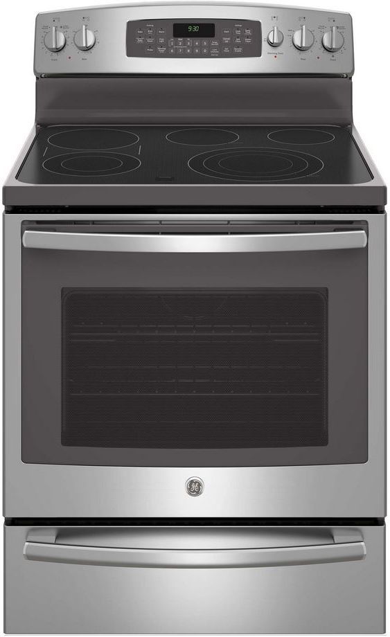 GE Profile™ 30" Free Standing Electric Range-Stainless Steel