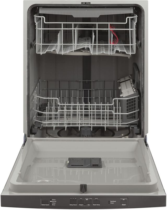 GE® 24" Black Slate Built In Dishwasher 1