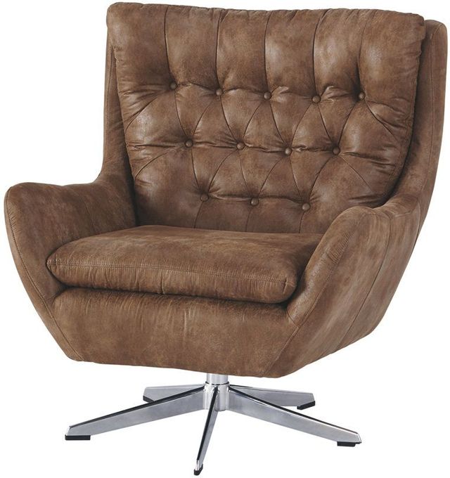Signature Design By Ashley® Velburg Brown Accent Chair 2
