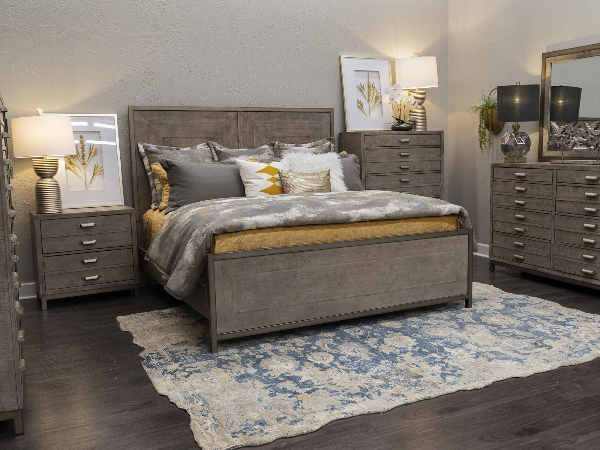 Grey wood stain on sale bedroom furniture