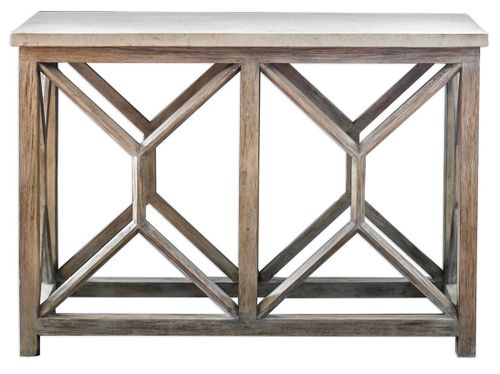 Uttermost® Catali Ivory Console Table