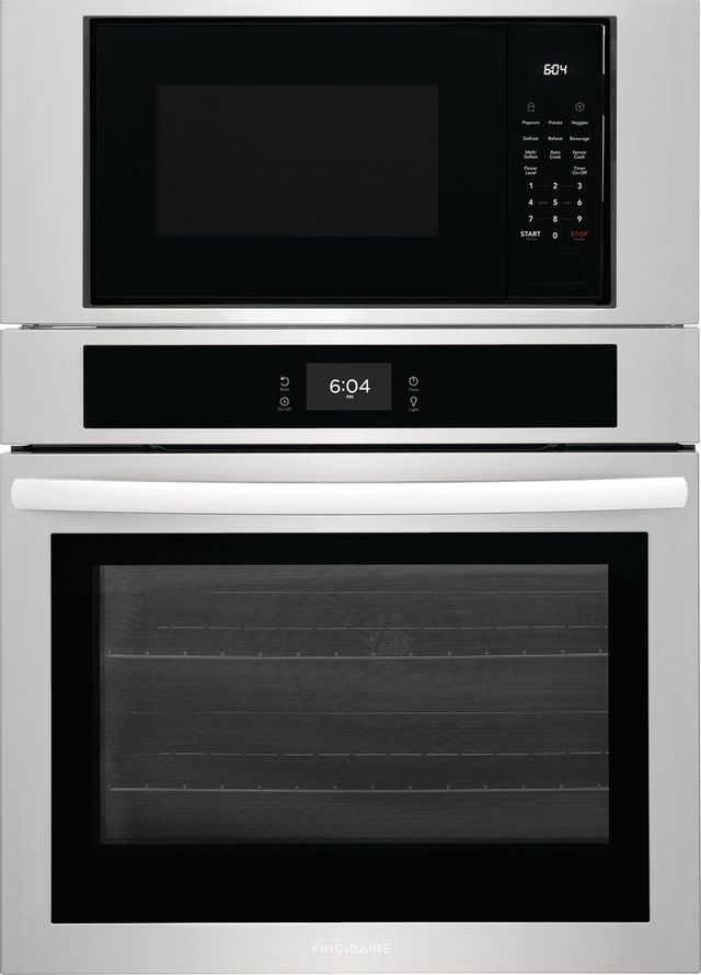 Frigidaire® 30" Stainless Steel Oven/Micro Combo Electric Wall Oven -0