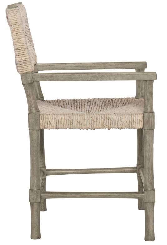 Bernhardt Palma Beige/Rustic Grey Arm Chair 1