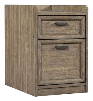 Aspenhome® Trellis Desert Brown Rolling File Cabinet