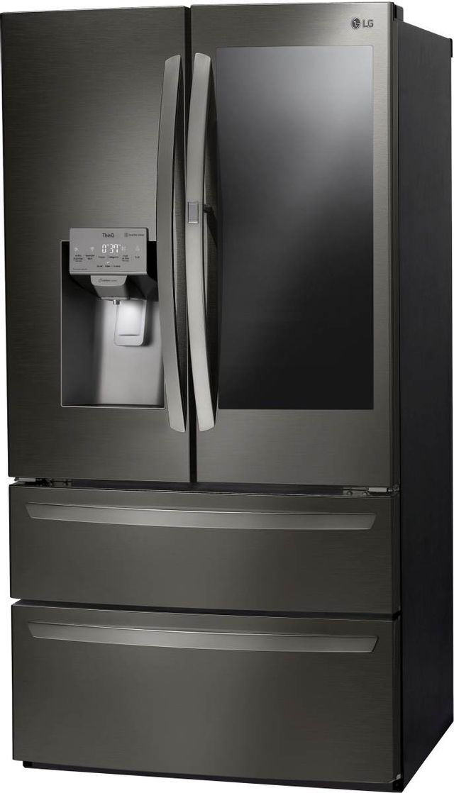 LG 27.6 Cu. Ft. PrintProof™ Black Stainless Steel French Door Refrigerator 5