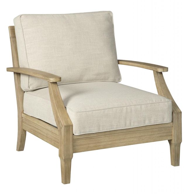Signature Design by Ashley® Clare View Beige Lounge Chair with Cushion-0
