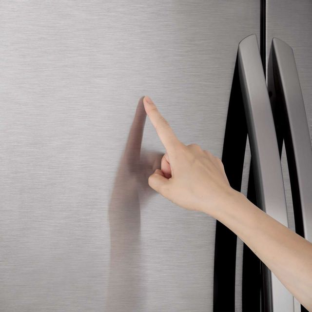 LG 22.1 Cu. Ft. PrintProof™ Stainless Steel Counter Depth French Door Refrigerator 9