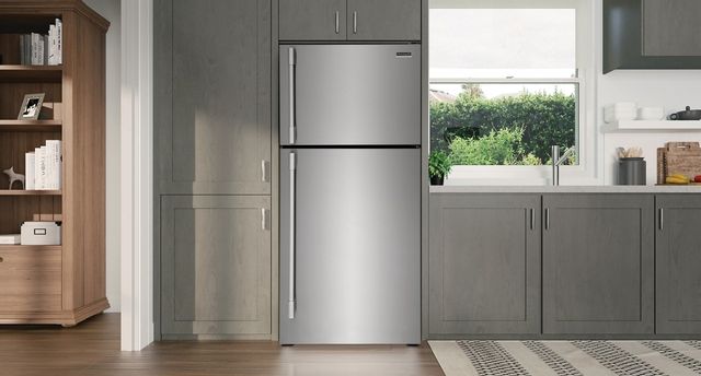 Frigidaire Professional® 20.0 Cu. Ft. Smudge-Proof® Stainless Steel Top Freezer Refrigerator 8