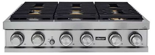 Dacor® Contemporary 36" Stainless Steel Gas Rangetop 0