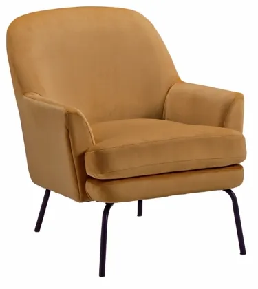 Signature Design by Ashley® Dericka Gold Accent Chair 1