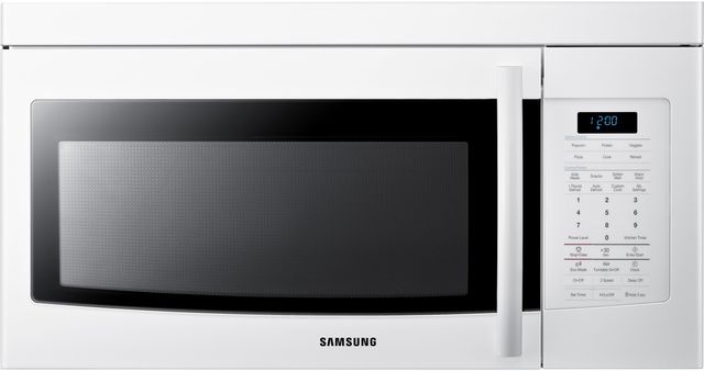 Samsung 1.7 Cu. Ft. White Over The Range Microwave 0