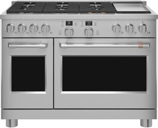Café™ 48" Stainless Steel Professional Style Dual Fuel Range