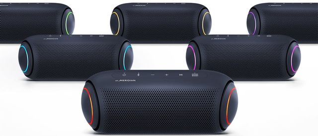 LG XBOOM GO PL7 Black Portable Bluetooth Speaker with Meridian Audio Technology 2
